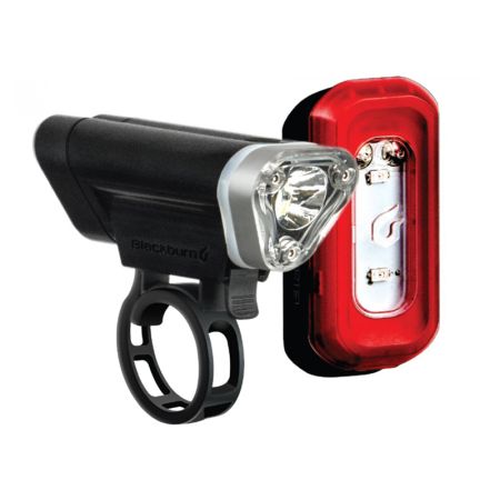 Zestaw lampki BLACKBURN LOCAL 75 przód 75 lumenów, LOCAL 15 tył 15 lumenów (NEW) 