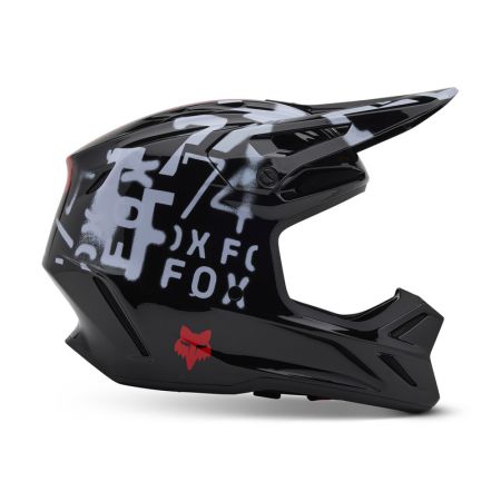 Fox Kask Motocyklowy  V3 Seventy4 Black S