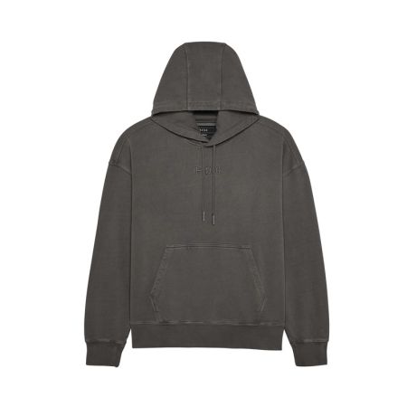 Fox Bluza Z Kapturem  Wordmark Oversized Fleece Po Pewter S