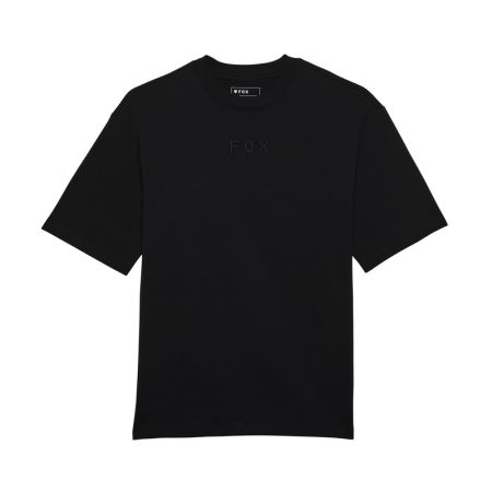 Fox T-shirt  Wordmark Oversized Black M