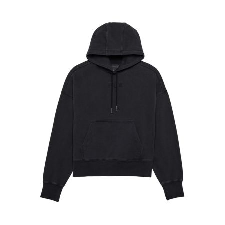 Fox Bluza Z Kapturem Damska  Wordmark Oversized Black Xs