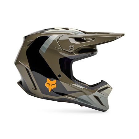 Fox Kask Motocyklowy  V3 Fade Brown Black S