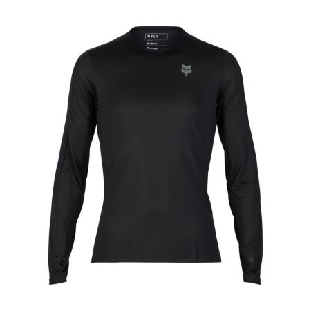 Fox Koszulka Rowerowa Z DŁugim RĘkawem  Ascent Black L