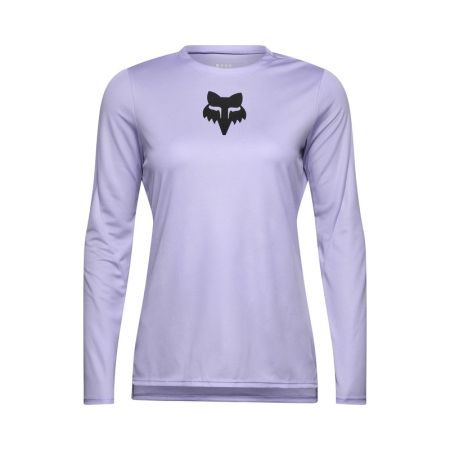 Fox Koszulka Rowerowa Z DŁugim RĘkawem Damska  Ranger Head Lilac M