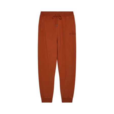 Fox Spodnie  Wordmark Fleece Jogger Cognac L
