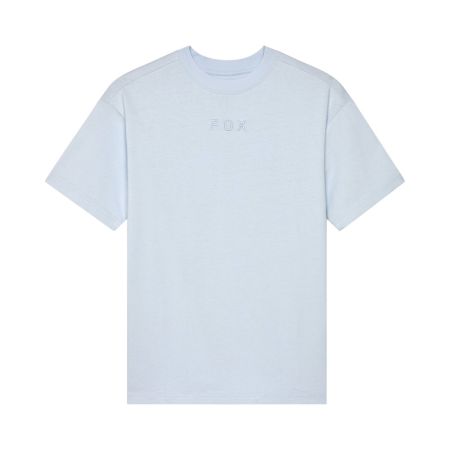 Fox T-shirt Damski  Wordmark Os Pale Blue Xs
