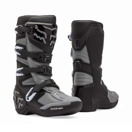 Fox Buty Motocyklowe Junior  Comp Core Black Grey Y5 (wkŁadka 225mm)