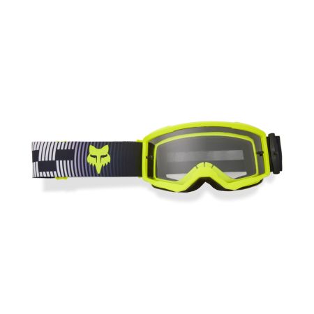 Fox Gogle Motocyklowe Junior  Main Collect Grey Yellow Yos