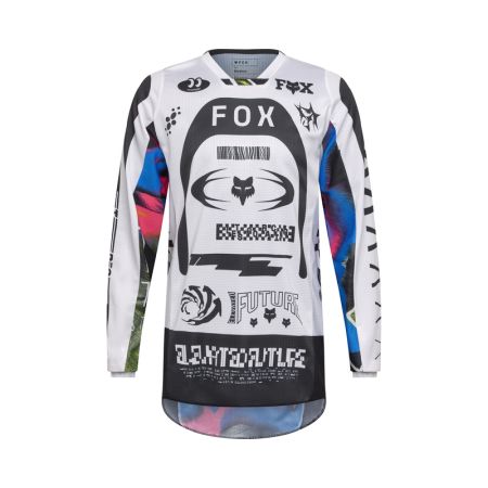 Fox Bluza Motocyklowa  180 Image Cosmo White Black S