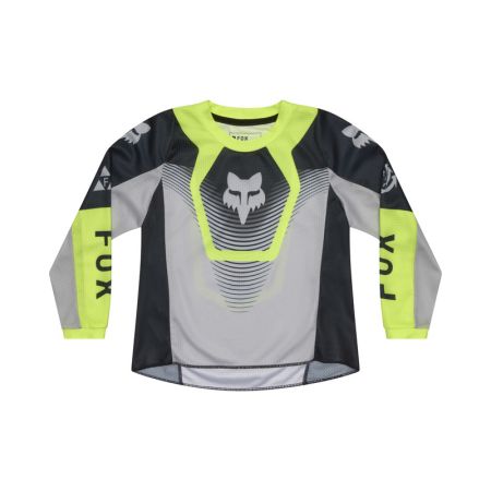 Fox Bluza Motocyklowa Junior  180 Collect Grey Yellow Km