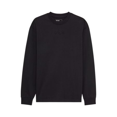 Fox Koszulka Z DŁugim RĘkawem  Wordmark Oversized Black S