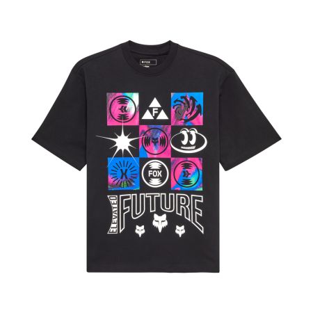 Fox T-shirt  Image Cosmo Mw Oversized 1 Black S