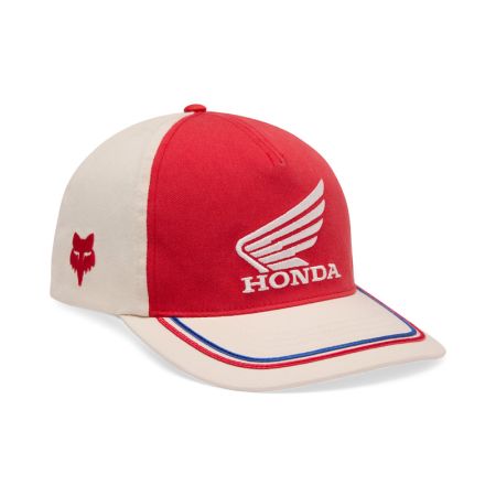 Fox Czapka Z Daszkiem Damska  Honda Off White Os