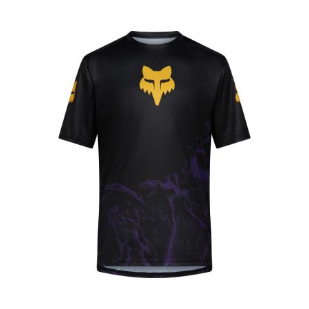 Fox Koszulka Rowerowa Junior  Ranger Img Print Plum Yl
