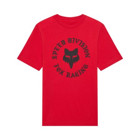 Fox T-shirt Junior  Badge Tibetan Red Yl