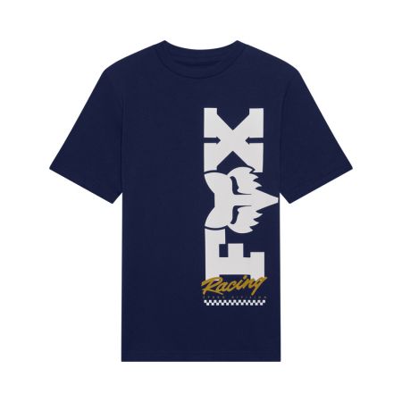 Fox T-shirt Junior  Checker Navy Ym