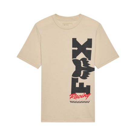 Fox T-shirt Junior  Checker Tan Yl