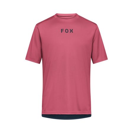 Fox Koszulka Rowerowa  Ranger Wordmark Berry S