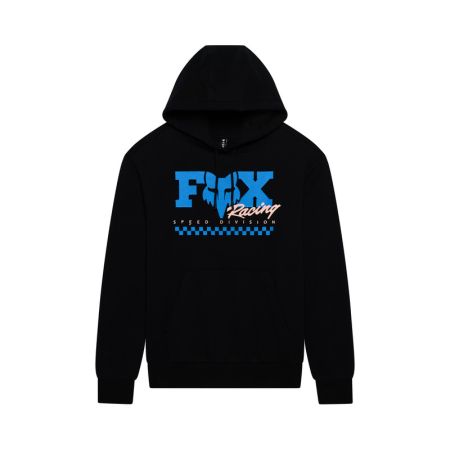 Fox Bluza Z Kapturem Damska  Checker Fleece Po Black M