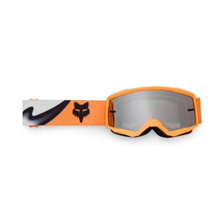 Fox Gogle Motocyklowe Junior  Main Noble Black White Os