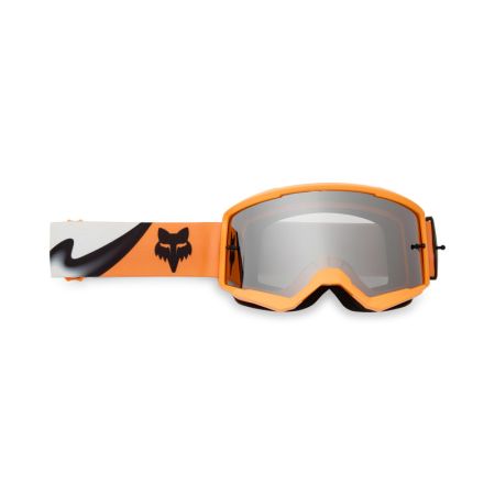 Fox Gogle Motocyklowe  Main Noble Black White Os