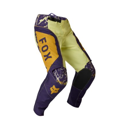 Fox Spodnie Motocyklowe  180 Image Print Pear Yellow 38