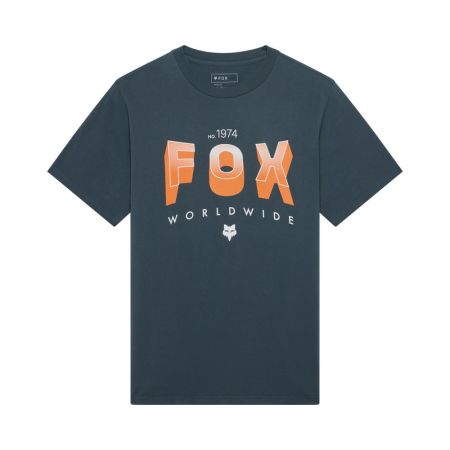 Fox T-shirt  Block 195 Original Deep Cobalt S