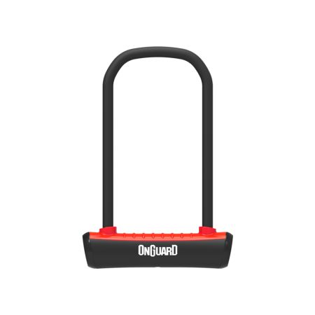 Zapięcie rowerowe ONGUARD NEON 8153RD U-LOCK - 115mm 230mm - uchwyt + 2 x Klucze czerwone (NEW) 