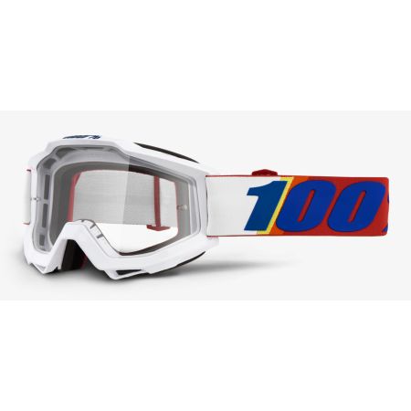 Gogle 100% ACCURI MINIMA (Szyba Przezroczysta Anti-Fog) (NEW) 