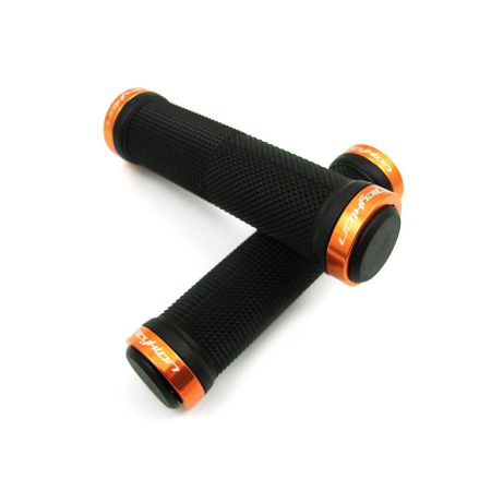 Chwyty BICYKLON Lock-On pomarańczowe