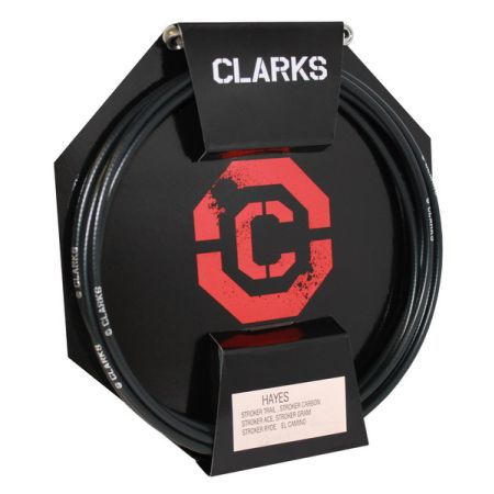 Przewód hamulca hydraulicznego CLARK'S HAYES (Stroker Ryde) z końcówkami przód tył 3000mm czarny 