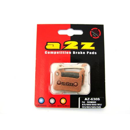 Klocki hamulcowe a2z Gold AZ-630S Shimano BR-M975/975P/966/965/800/776/775/765/  755/601/596/595/585/545/535/T665/  605/601/R505/S501/S500/Tektro TRP Dash carbon