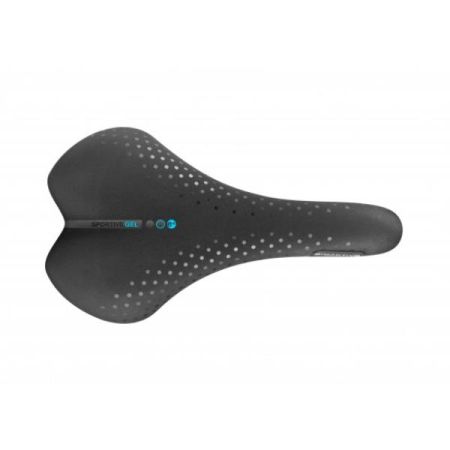 San Marco Siodełko SPORTIVE GEL SMALL 0-30° czarne zamsz 