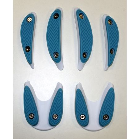 Obcasy do butów mtb GIRO WALKING PAD white mlk blue roz.36