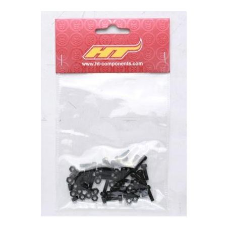 Piny HT PA03A M3x10mm czarne 