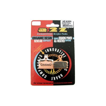 A2Z AZ-635S Shimano XT/XTR/SLX Gold klocki hamulcowe