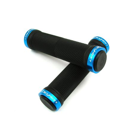 Chwyty BICYKLON Lock-On jasno-niebieskie 