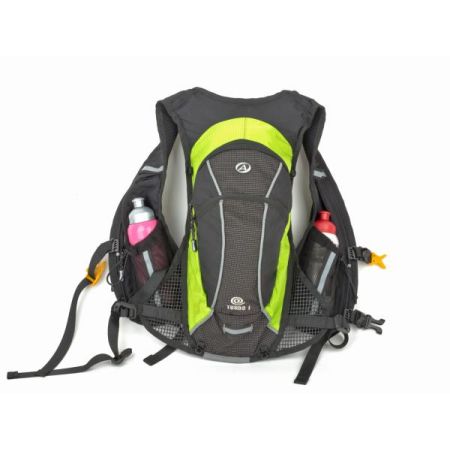 Plecak AUTHOR TURBO-6-VEST czarno-zielony 