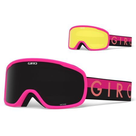 Gogle zimowe GIRO MOXIE PINK THROWBACK (szyba ULTRA BLACK 9% S3 + YELLOW 84% S0) 