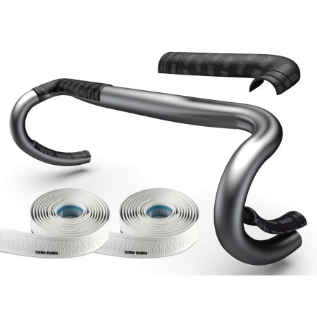 Owijka na kierownicę SELLE ITALIA SHOCK ABSORBER KIT biała (NEW) 
