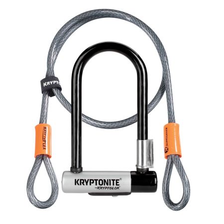KRYPTONITE ZAPIĘCIE U-LOCK KRYPTONITE KRYPTOLOK MINI-7 (LINKA W ZESTAWIE) 8,2CM X 17,8CM 