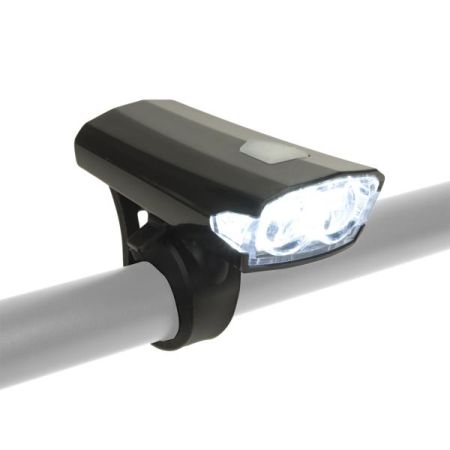 Lampa przednia AUTHOR Doppio 40 czarna 