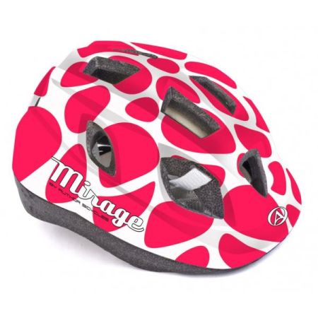  Kask AUTHOR MIRAGE czerwono-biały 52-56 