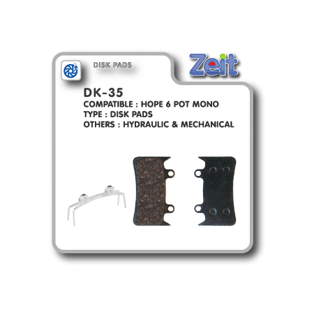 ZEIT dk-35 Mono Hope klocki hamulcowe