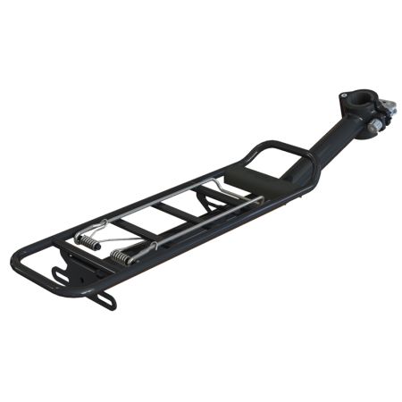 Bagażnik tylny ATRANVELO FLY SEAT POST TOUR na sztycę 25-31.8mm do 10kg czarny (NEW) 