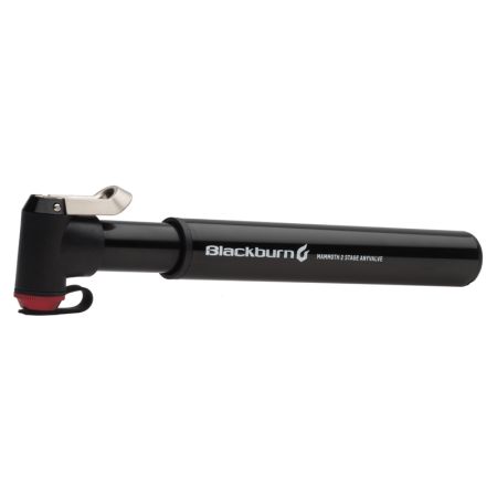 Pompka ręczna BLACKBURN MAMMOTH 2 STAGE ANYVALVE HP HV 120psi czarna (NEW) 