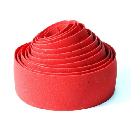 Owijka na kierownicę BIKE RIBBON CORK GEL gr.2,5mm czerwona (NEW) 