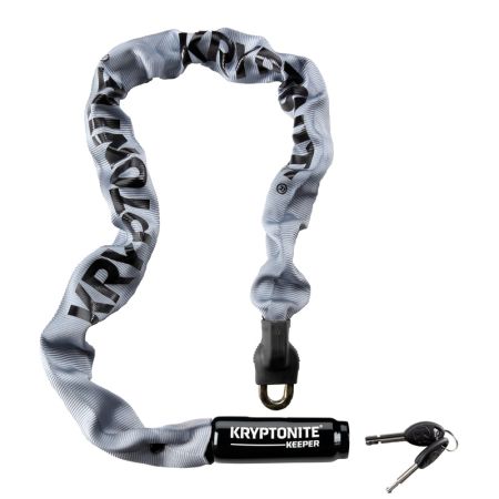 KRYPTONITE ZAPIĘCIE ŁAŃCUCHOWE KRYPTONITE KEEPER 785 INTEGRATED CHAIN GREY 0,7CM X 85CM 