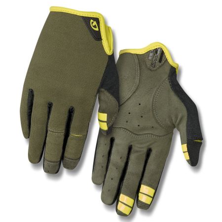 Rękawiczki męskie GIRO DND długi palec olive roz. XXL (obwód dłoni od 267 mm / dł. dłoni od 211 mm) (NEW) 