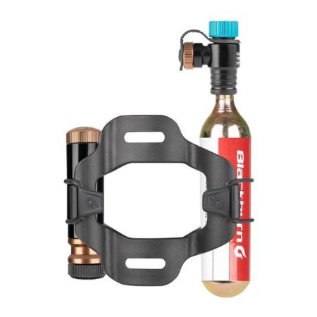 Zestaw naprawczy + pompka ręczna CO2 BLACKBURN PRO PLUGGER CO2 TIRE REPAIR KIT czarny (NEW)